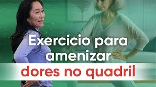 Dores no quadril? Faça o exercício do caranguejo