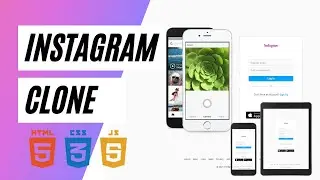 How To Create A Complete Frontend Responsive Instagram-clone with Html, CSS & JavaScript