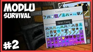 EV ARAYIŞI ve LOOTBAG AÇILIŞI - Minecraft Modlu Survival - #2