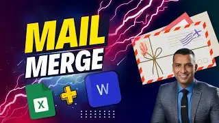 Mail Merge in Hindi | Mail Merge in Word | Fastest Method🔥