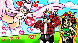 She Fell In LOVE With Me.. And Her Best Friend Got JEALOUS! (ROBLOX BLOX FRUIT)