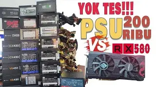 [PART 2] KOMPONEN PC BEKAS | TES PSU BUDGED 200 RIBUAN | CARA CEK KESEHATAN PSU