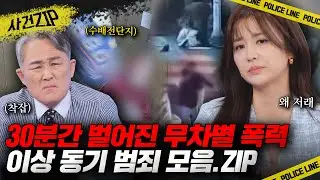 장애 노인을 향한 폭력부터 경비원에게 무차별 욕설까지😡?! 히든아이 이상동기 범죄 모음ZIP📁 l #사건ZIP l #히든아이