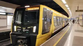Merseyrail 777037 departs Hamilton Square - 11/09/2024