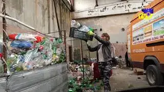 Ընդունում ենք պլաստիկ շշեր՝ բիզնեսի վերածված գովազդային մակագրություն