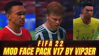 FIFA 22 MOD FACE PACK V17 BY VIP3ER - FIFA 22 INDONESIA