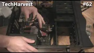 Building A PC: Connecting The Motherboard To The Power Supply, DVD Drive, & Hard Drive