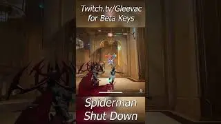 Hilarious Spiderman Shutdown on Marvel Rivals #shorts