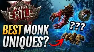[PoE 2] BEST Unique Items for Monk Builds & Other Classes in Path of Exile 2