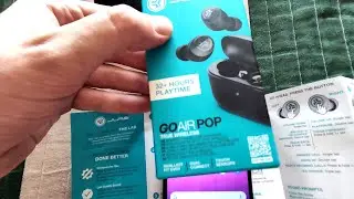 How to pair by Bluetooth JLAB Go Air Pop headphones