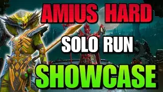 ONLY 1 EPIC vs AMIUS HARD! Venomage Solo Showcase + Build Breakdown | RAID: Shadow Legends