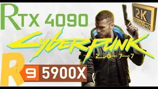 CYBERPUNK 2077 2K PC PERFORMANCE | PSYCHO RTX | DLSS BENCHMARK | RTX 4090 | 5900X | 1440p