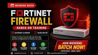 Fortinet Firewall Full Course 2026 | Hindi Batch | FortiGate Training by NextGen IT Courses