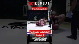 Finalização mata leão X1 Kombat 