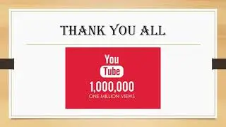 Thank you for # 1 Million VIEWS | EnggClasses