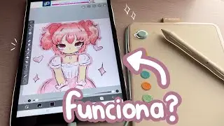 ✨ una tableta gráfica para CELULAR? review y speedpaint: parblo ninos q