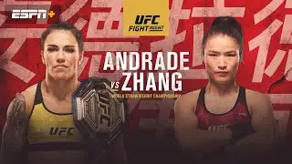 UFC Fight Night 157: Andrade vs. Zhang Alternative Commentary