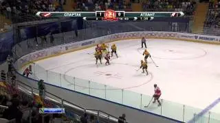KHL Pre-Season: Spartak 3-0 Atlant