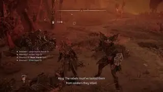Horizon Forbidden West Rebel Leader Dead and Still Standing