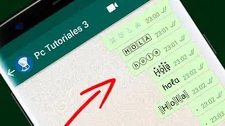 4 Impresionantes trucos de TEXTO para WhatsApp