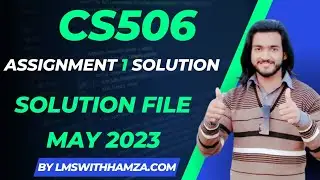 Cs506 Assignment solution 2023 with solution file