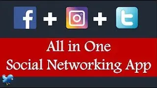 one cool app for all your social apps (facebook + twitter+instagram)