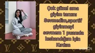 Kuzenime blackpink üyelerini puanlattım.