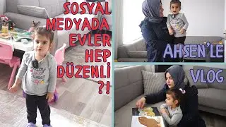 SOSYAL MEDYADA EV | AHSEN'LE EVDEYİZ | GÜNLÜK VLOG
