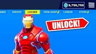The AVENGERS ENDGAME EVENT FREE SKINS in Fortnite...