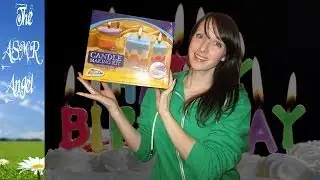 ASMR Birthday Present Haul with whispering, crinkling, paper & microphone brushing