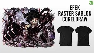 Cara Membuat Efek Raster di Coreldraw