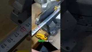 Miter Saw Stop Block #howto #shorts