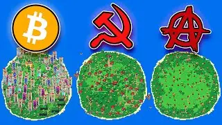 Какая ИДЕОЛОГИЯ будет Доминировать в Мире? - Worldbox