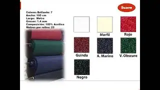 Muestrario fieltros