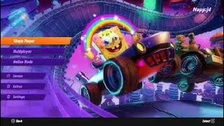 Nickelodeon Kart Racers 2 Grand Prix ARGGH! Cup Fast Difficulty 3 Stars