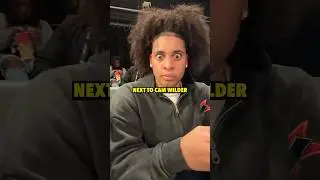 I sat courtside with Cam Wilder at the CRAZIEST OTE GAME 🤯 
