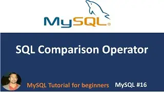 sql comparison operator | comparison operators in sql | mysql #16