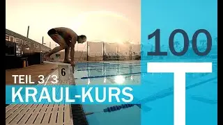 SCHWIMMKURS Teil 3/3: KRAULSCHWIMMEN LERNEN | PLAN #100