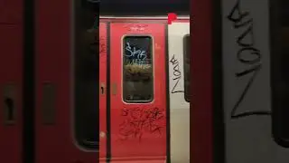 Un ataque vandálico interrumpe la circulación del metro de Barcelona #barcelona #actualidad