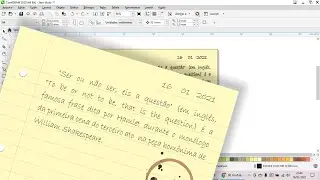 Tutorial de Corel - Folha de Papel