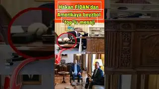 Hakan Fidan'dan ABD'ye beyzbol top'lu misillime! 