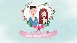 Free Western Wedding Invitation II Free After Effects Templates