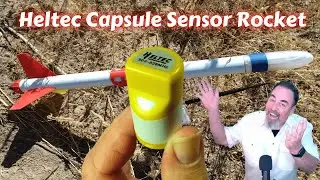 Flying Heltec Capsule Sensor V3 in a Rocket