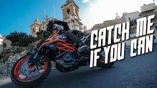 KTM 390 DUKE RACING TROUGH THE STREETS OF MALTA | RokON VLOG #55