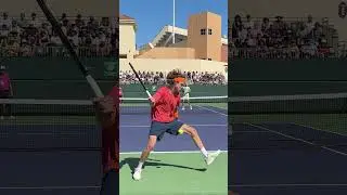 Rublev Slow Motion Tweener Vs Zverev