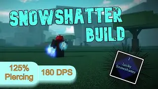 INSANE PIERCING + DPS Snowshatter Build! | Roblox Pilgrammed