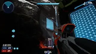 Splitgate PS5 quad feed