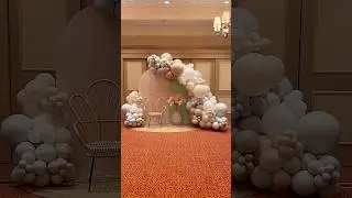 Watch us work this balloon garland. #balloons