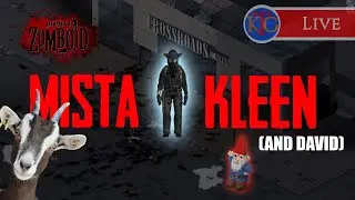 Mista Kleen visits The Military Base! - Project Zomboid [LIVE]