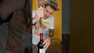 #lifehack para abrir la botella de vino
